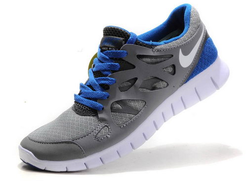 Nike Free Run 2 Womens Size Us9 9.5 10 Blue And Gray Online
